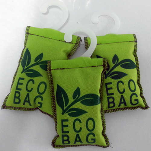 เครื่องลดความชื้นในห้อง EcoBag ดินดูดความชื้น สารดูดความชื้นชนิด ดูดกลิ่นไม่พึงประสงค์ 200 กรัม