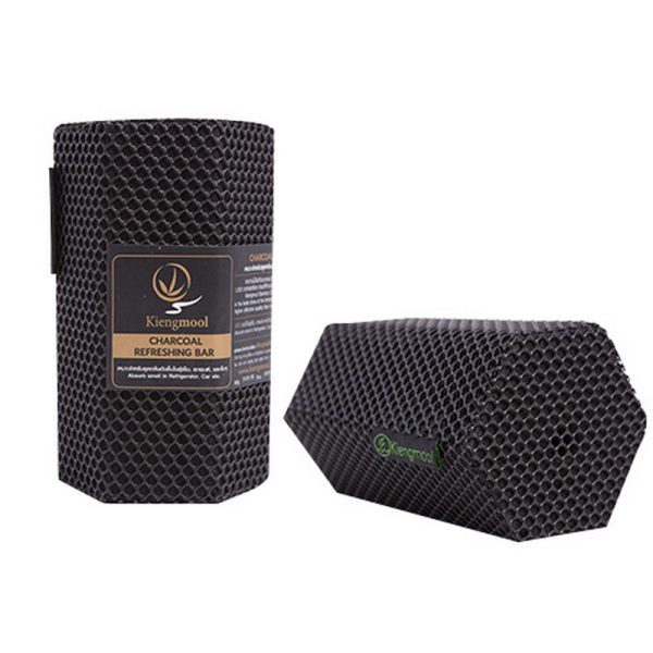 ผลิตภัณฑ์ดูดกลิ่นอับชื้น Kiengmool 'Bamboo Charcoal Refreshing Bar' 360g
