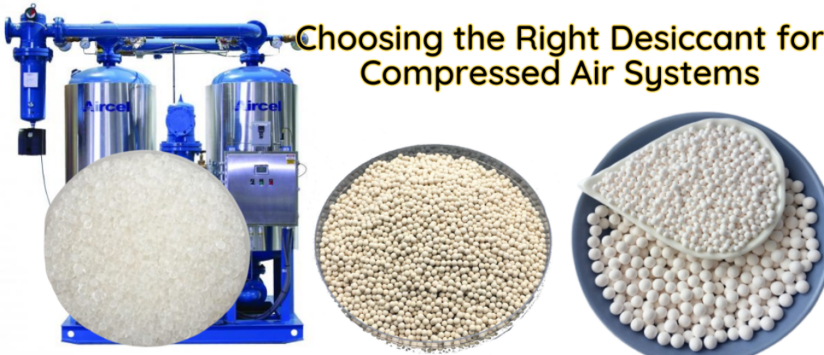 Desiccant for Compressed Air Systems