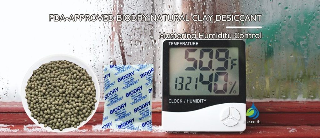 FDA-Approved BioDry Natural Clay Desiccant: Mastering Humidity Control