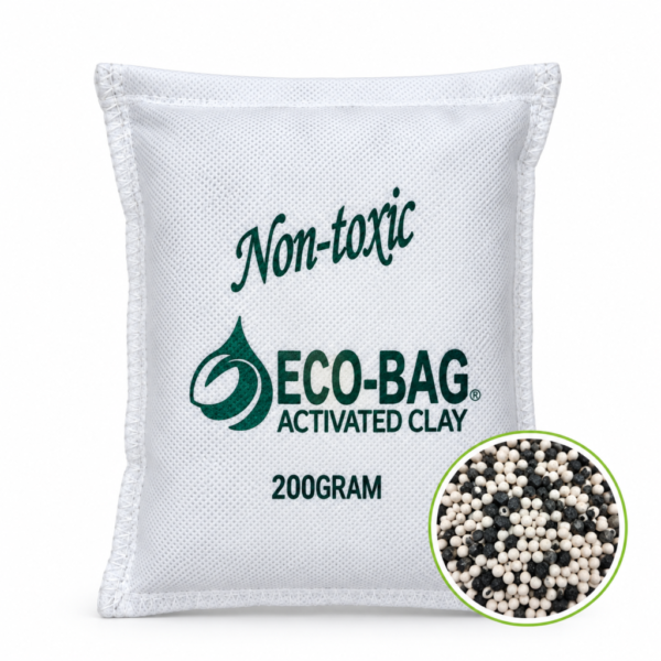 EcoBag ดินดูดความชื้นผสมคาร์บอน 200 กรัม EcoBag ดินดูดความชื้นผสมคาร์บอน 200 กรัม