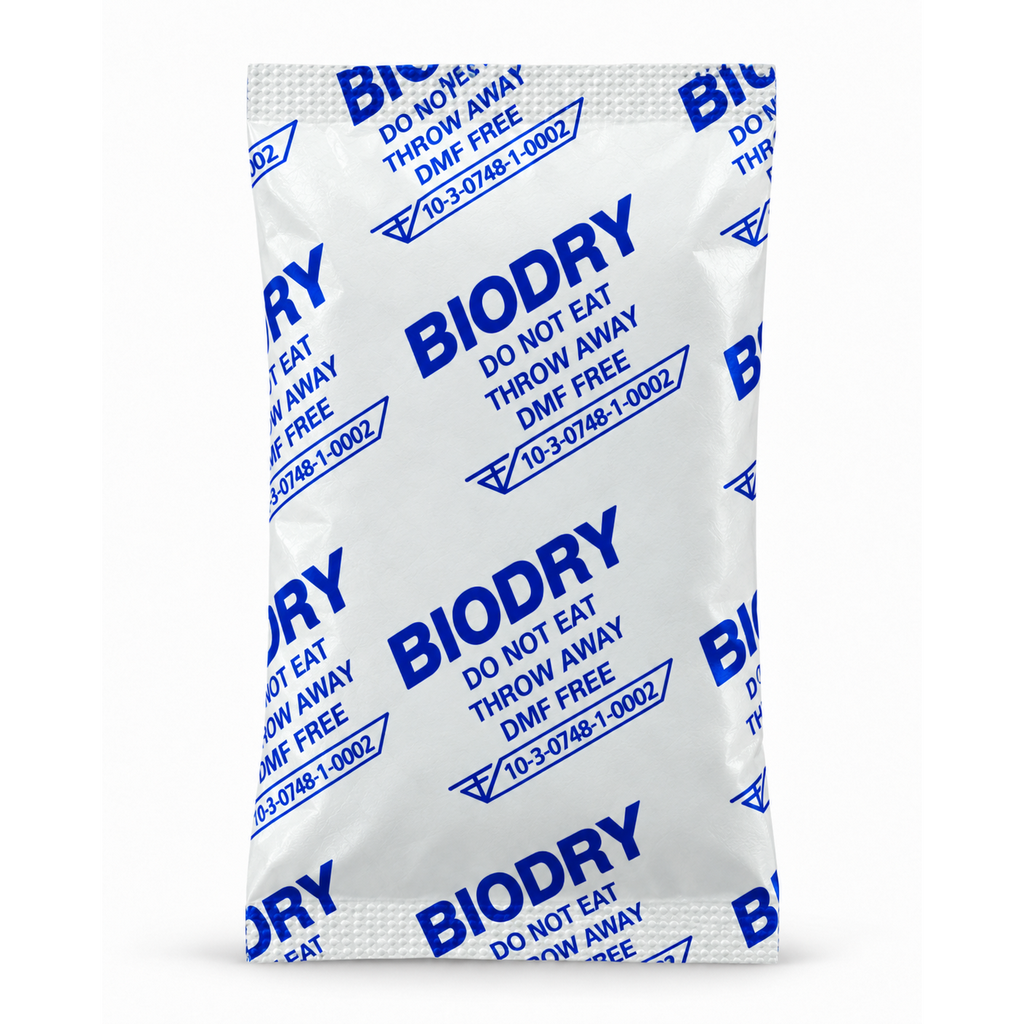 ซองกันชื้น BioDry เกรด A 5 กรัม – ซองพลาสติก มี อย.ไทย (เลือกจำนวนซอง) 2 ซองกันชื้น BioDry เกรด A 5 กรัม – ซองพลาสติก มี อย.ไทย (เลือกจำนวนซอง)